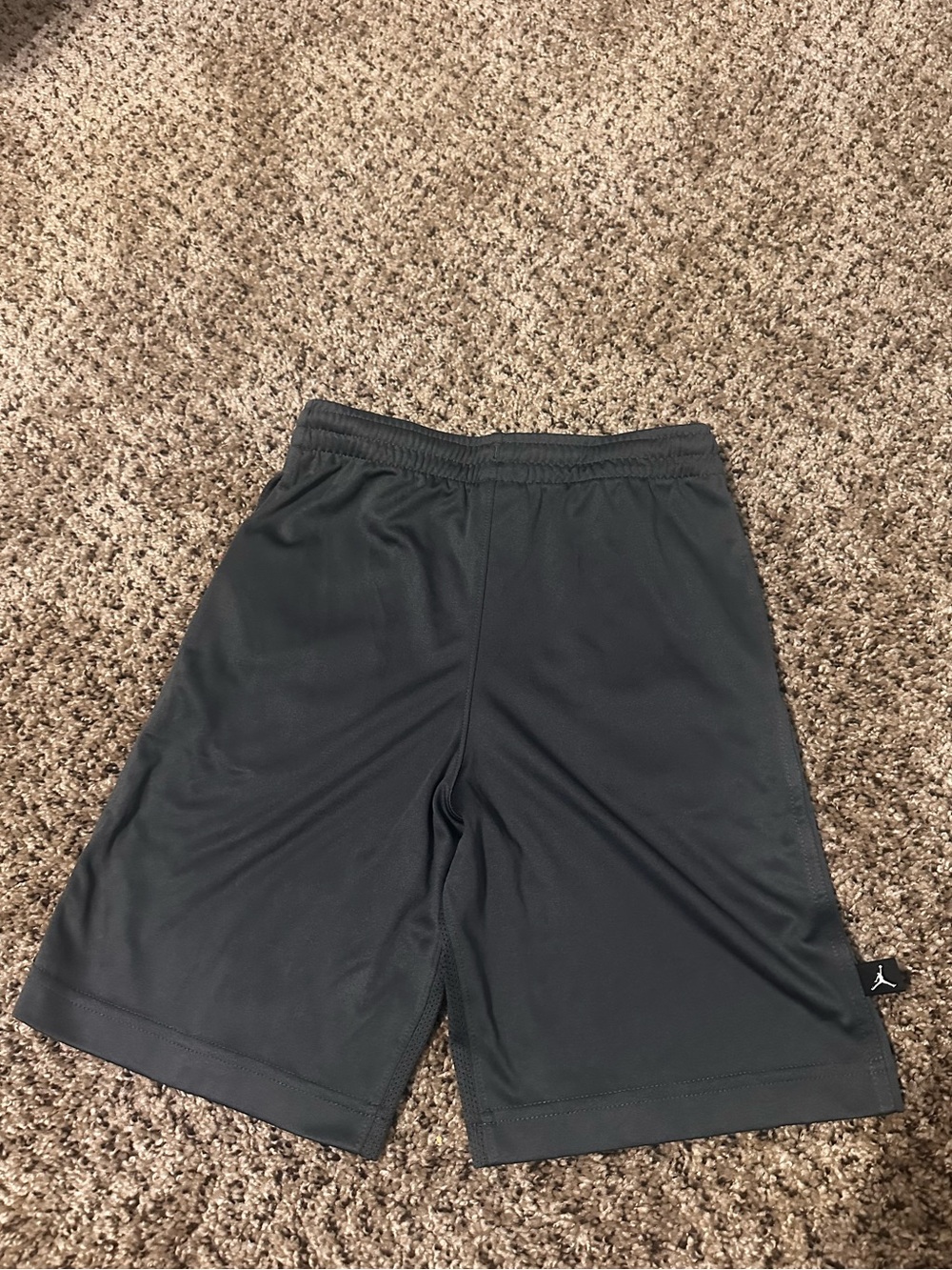 Jordan Boys Size 7 Large Black Dri-FIT Athletic Basketball Shorts
